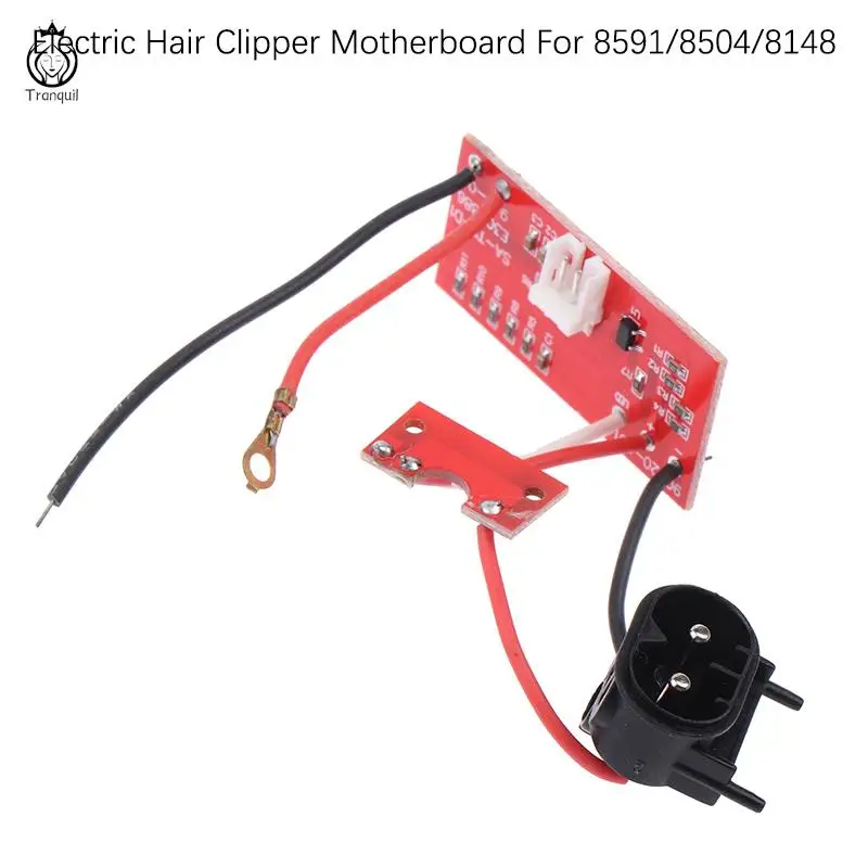 Carte mère d'assemblage d'accessoires pour tondeuse à cheveux électrique, circuit imprimé pour 8591, 8504/8148, 1 jeu 1 Carte mère d'assemblage d'accessoires pour tondeuse à cheveux électrique, circuit imprimé pour 8591, 8504/8148, 1 jeu 1