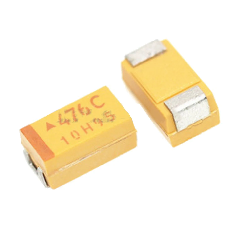 

Pack of 10 TAJC476K016RNJ Molded Tantalum Capacitors 47UF 10% 16V 2312 Surface Mount :RoHS, Cut Tape