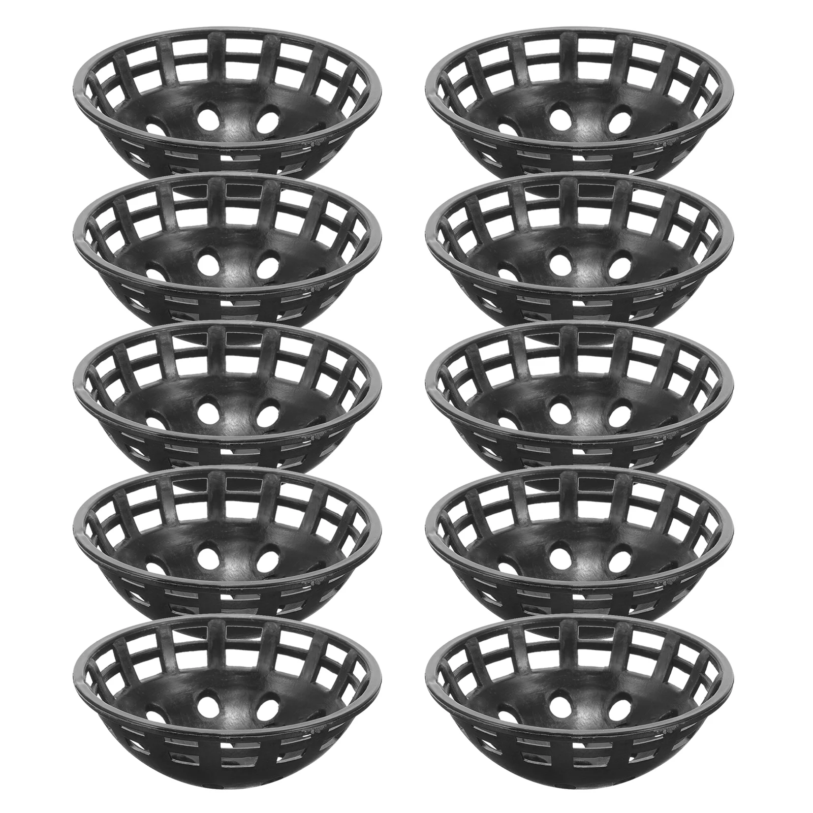 

10pcs Flower Pot Hole Mesh Pads Bonsai Grid Drainage Mesh Mat Bowl Shape Planter Mesh Pad