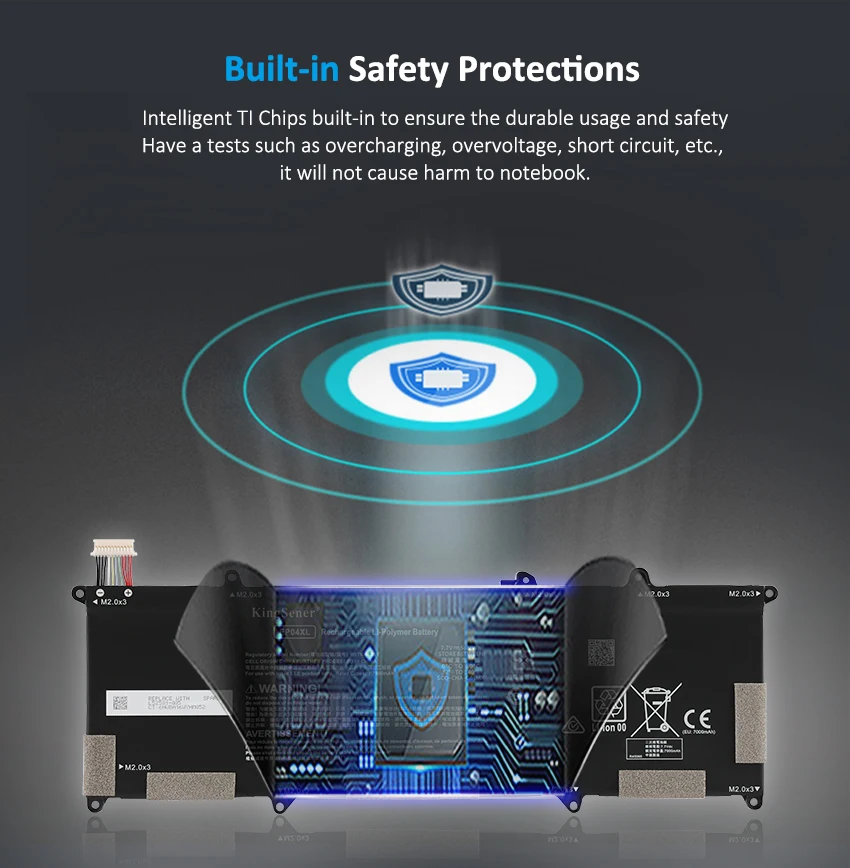 G1 Series, G2, HSTNN-DB9J, HSTNN-IB8Y, L52448-1C1, 7.7V, 54.2Wh, EP04XL