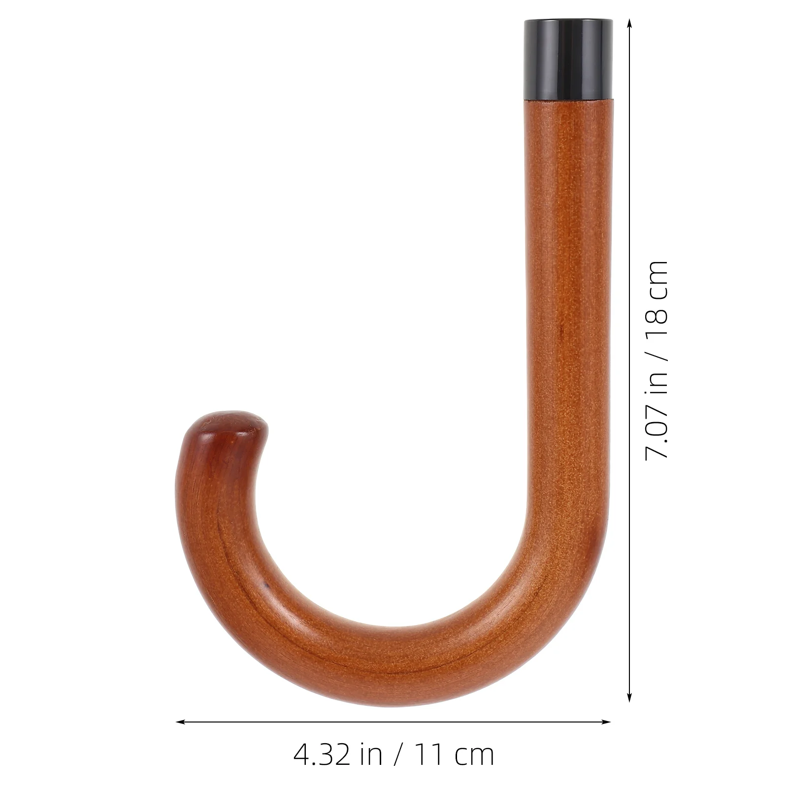 Accessori per maniglie per ombrellone Impugnatura pieghevole in legno di ricambio per ombrelloni in legno portatili da viaggio - immagine 6