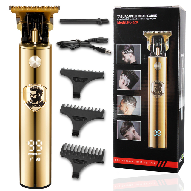 NEW HEIR CLIPPER Trimmer Hair Cutting Machine Hair Clipper Professional Tondeuse Homme Maquina De Cortar Cabello USB Trimme