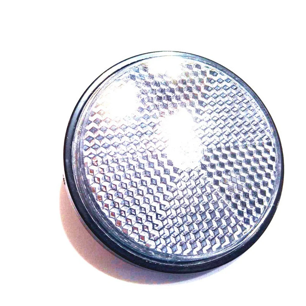 Night Reflector Car Reflector Circular Reflector Night Reflective Light Reflective Sticker Car Trucks Motorcycle Bicycle
