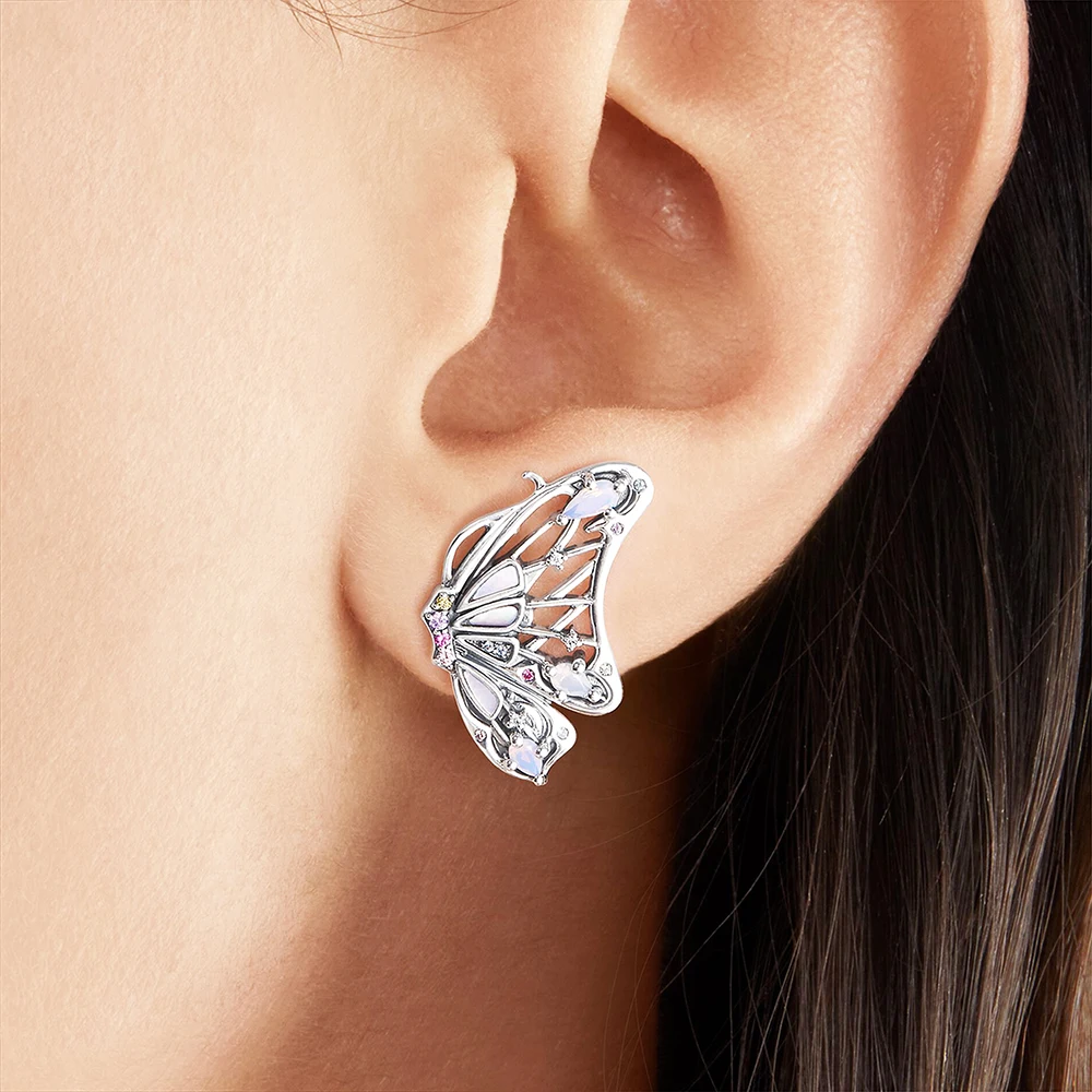 Orecchini Libellula In Argento 925 | Donna Gioiello Elegante Con Scatola Regalo | Farfalla, Corgi, Scimmia