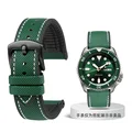 Green white-B pin