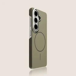 Metal PC Armor Matte Magnetic Case - Enhanced Durability and Style - Galaxy S23 Ultra (Tai Gray)