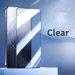Premium Full Coverage HD Tempered Glass Screen Protector - Clear, Shockproof, and Anti - Fingerprint for 1 piece (For Xiaomi 14)