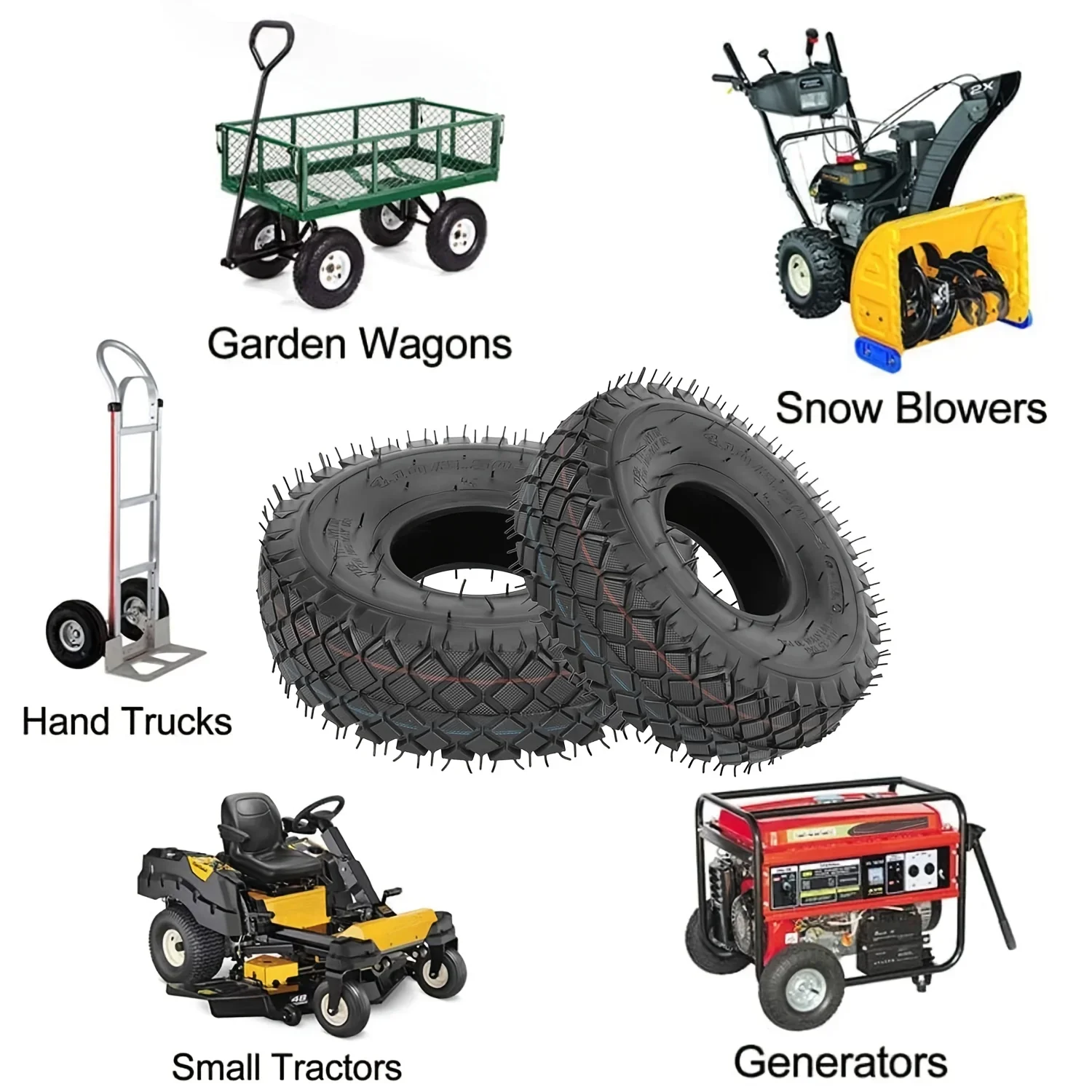 Universal Heavy-Duty Tire and Inner Tube