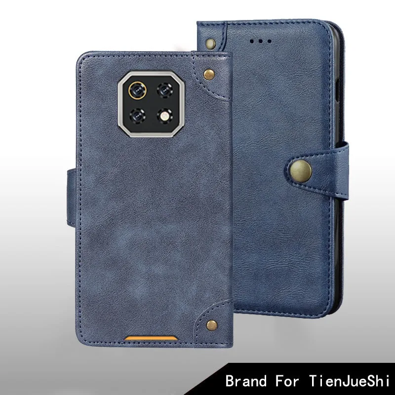 Retro Leather Back Case Cover with Metal Buckle
