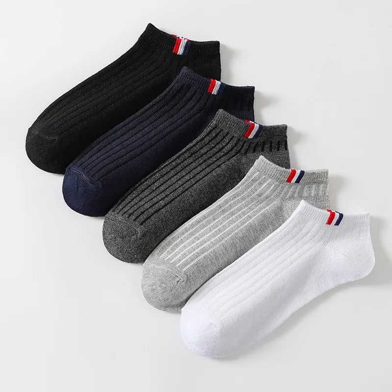 Boat Socks 5 Pairs Mens
