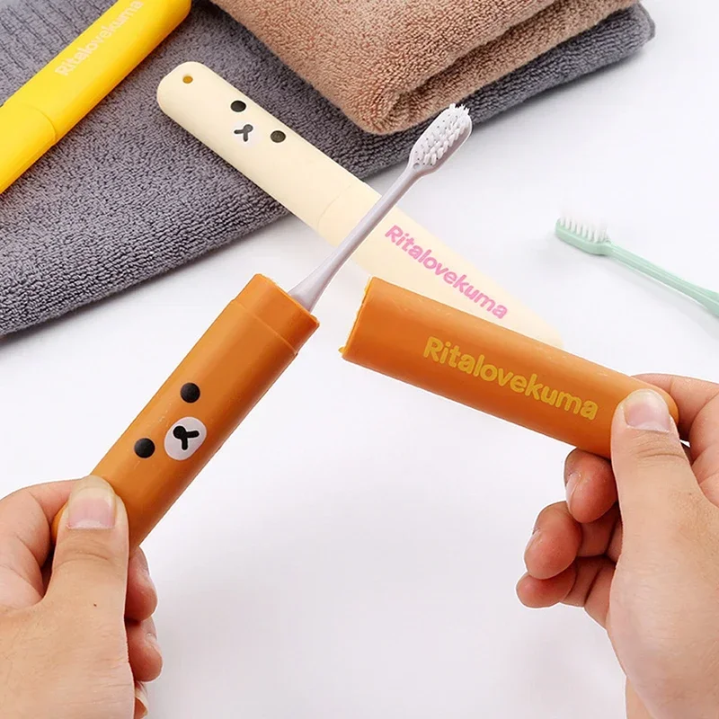Portable Toothbrush Cover Holder Bear Cute animal Outdoor Travel Hiking Camping Toothrush Cap Case Protect Storage Cute Box toothbrush holder,toothbrush covers,toothbrush case,toothbrush storage box