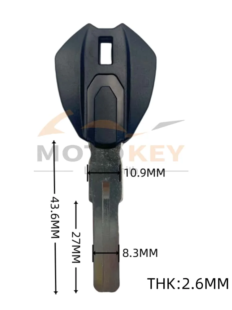 두카티 블랭크 키 몬스터 696 796 M1100S M1200S 821 848 1098 1199 1299 MTS950 탈착식 칩키에 적합한 오토바이 키