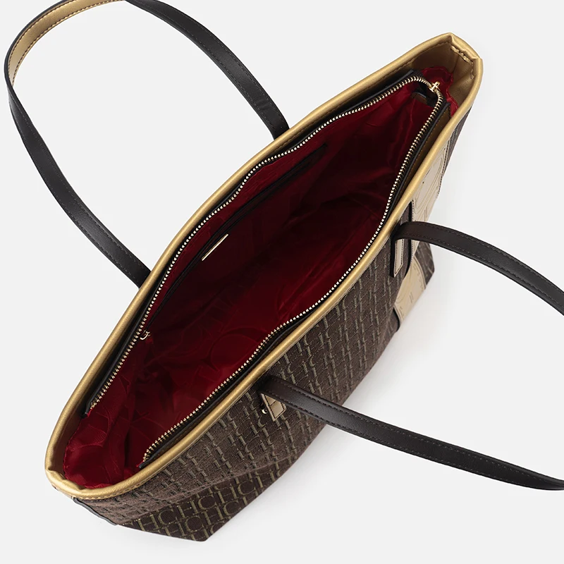 حقيبة دلو نسائية بتصميم عصري من CH، حقيبة يد بسيطة...