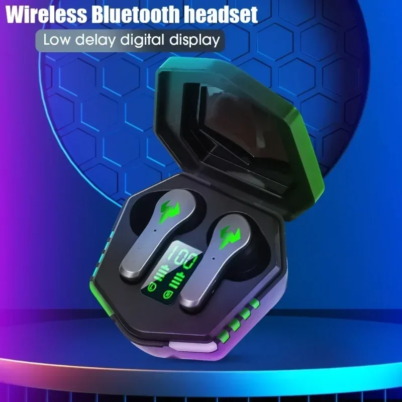 Original N35 Wireless Bluetooth 5.3 Headphones Noise Reduction Touch Control Earbuds Gaming Headset Music HD Calling Earphone 2