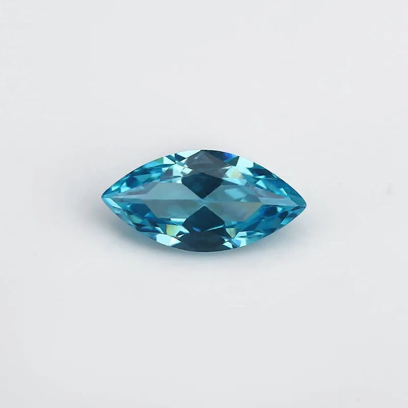 Größe 2x4mm~8x16mm Marquise Form Lose Zirkonia 5A CZ Steine Grün Meer Blau Kaffee Tansanit Farbe Rhodolit Zirkon – Detail 5