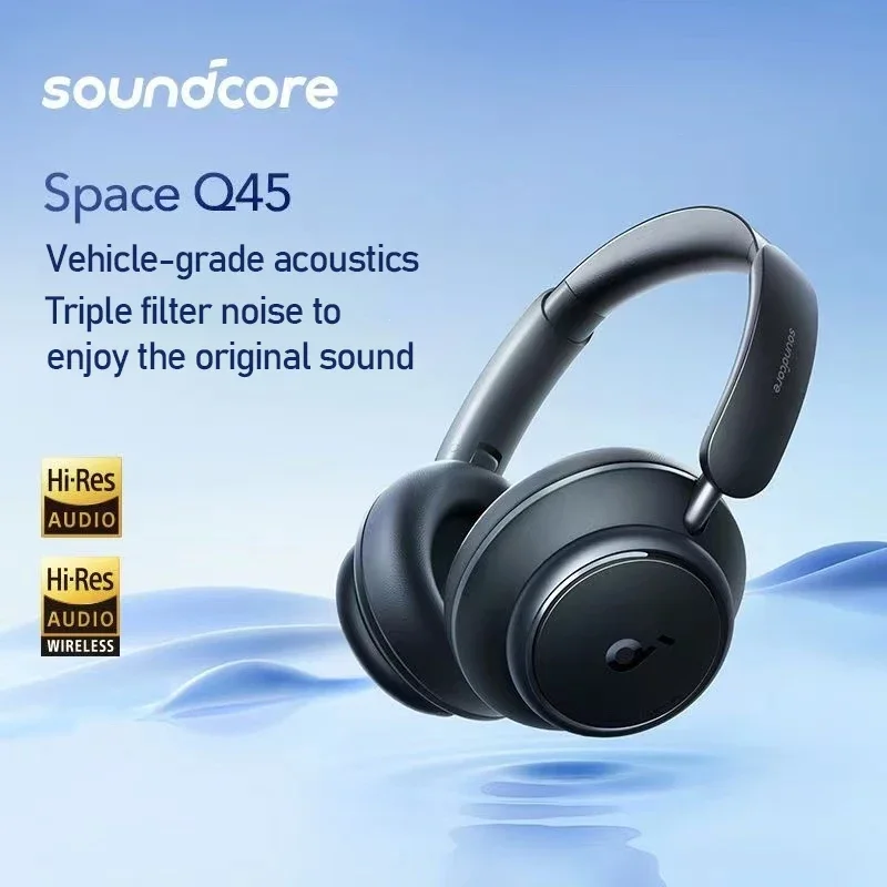 Soundcore Space Q45 ワイヤレスヘッドフォン ノイキャン ANKER SPACE Soundcore Space Q45 ワイヤレスヘッドフォン ノイキャン ANKER SPACE