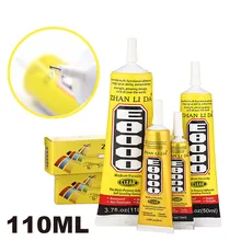 

110ml E8000 Strong Liquid Glue Clothes Fabric Clear Leather Adhesive Jewelry Stationery Phone Screen Instant Earphone