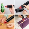 300W Hot Air Heat Gun Electric Temperature Power Blower Mini Tool Kit for DIY Shrink Tubing Soldering Wrap Plastic Rubber Stamp 4