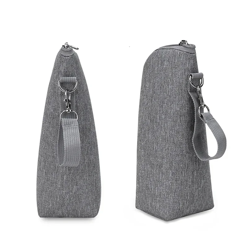 Baby Bottle Bag Bottle Warmer Baby Feeding Aluminum Mold Insulation Outing Stroller Hanging Bag For Storage Cups Drinks 6