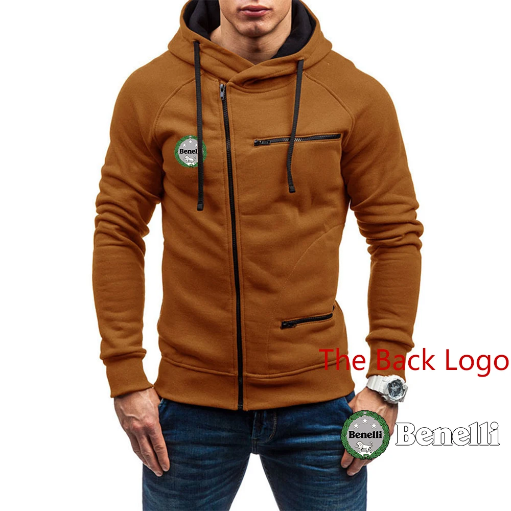 Benelli TRK 502X Printing Fashion 2023 New Man's Cotton Long Sleeves Leisure Hoodies High Quality All-Match Sweatshirts Coat