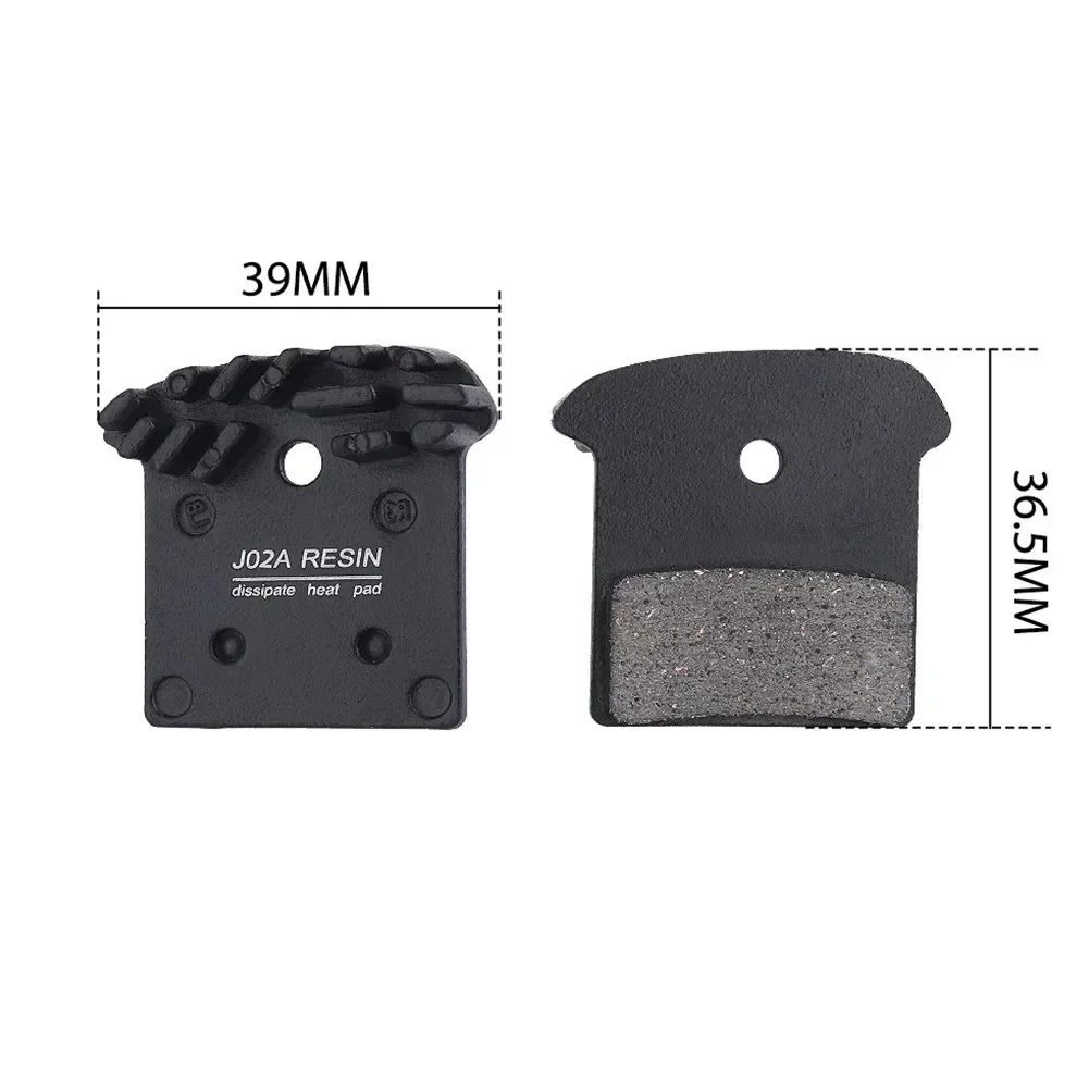MTB Resin Cooling Fin Ice Tech Disc Brake Pads 1Set for SLX Deore XT XTR M8000 M9020 M987 M985 M785 M7000 M675 M666 M6000 M615 bicycle disc brake pads
