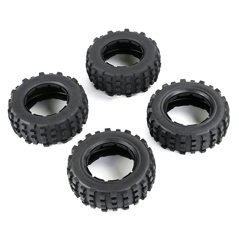 

4 шт. для 1/5 HPI ROFUN ROVAN KM BAJA 5T 5SC 5FT LOSI 5IVE T DBXL аксессуары для грузовиков детали для радиоуправляемого автомобиля Knobby передняя или задняя шина