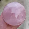 1pcNatural Rose Quartz ball Crystal Reiki Healing home office decorative craft gifts 4