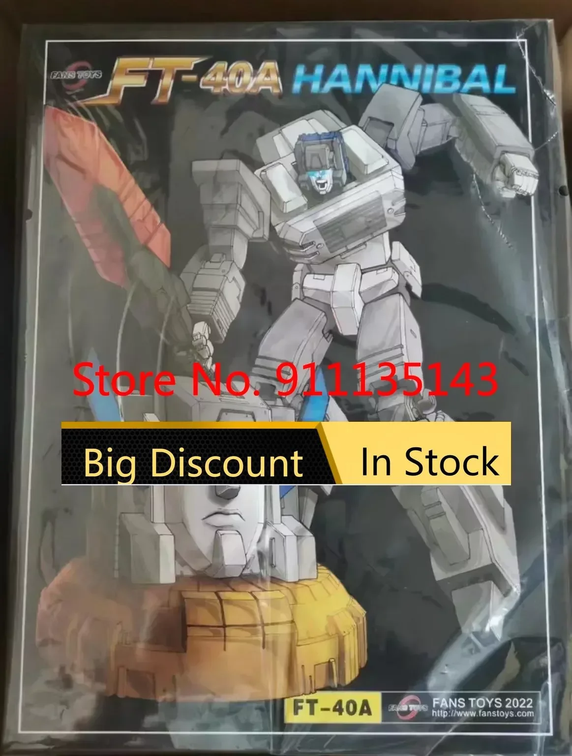 

Fanstoys Ft-40a Ft 40a Cerebros Hannibal Fortress Maximus Head 3rd Party Third Party Action Figure Toy In Stock