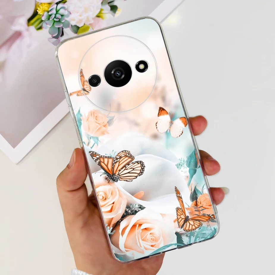 Stylish Painted Soft Silicone Phone Protective Case
