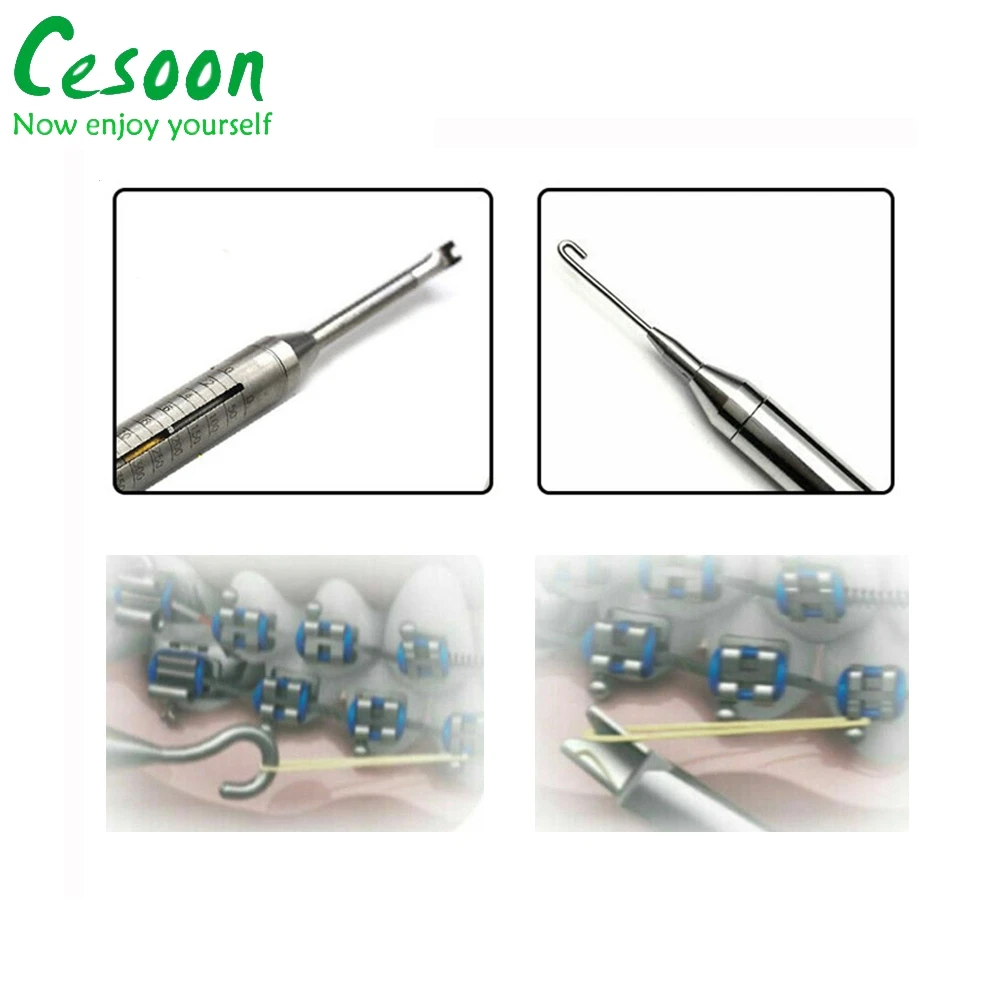 1Pc Dental Dynamometer Orthodontic Force Compression Gauge Stress Tension Meter Autoclavable Dentistry Measuring Therapy Tool