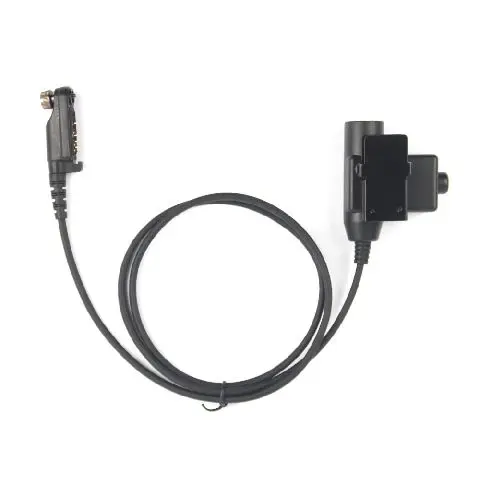 walkie talkie U94 PTT radio Tactical Headset Adapter for HYT Hytera PD680 X1P PD660 PD600 HYTERA AR 685 Tactical push to talk