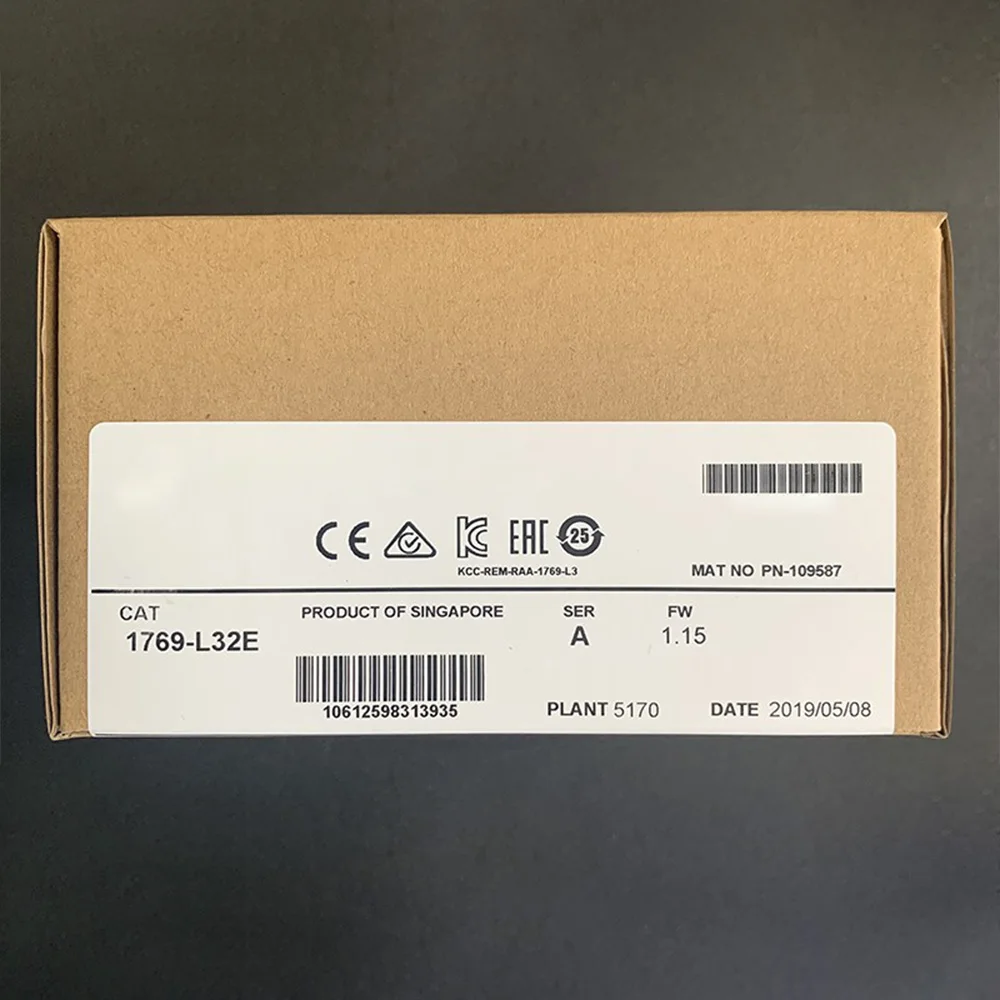 박스 내 밀폐 1769-L32E 컴팩트 Logix 750KB 이더넷 컨트롤러 모듈, 신제품