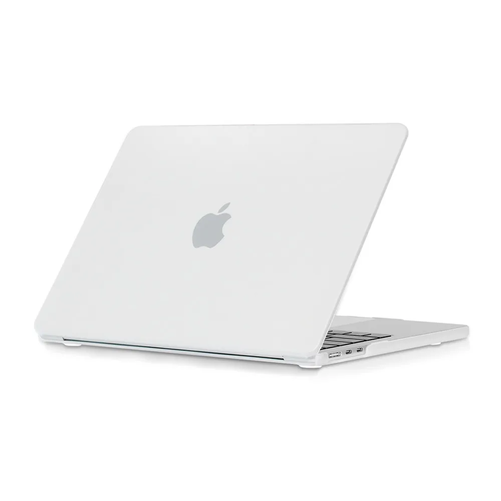 Sleek Matte Transparent Anti-Drop Laptop Case - Hard Protective Cover