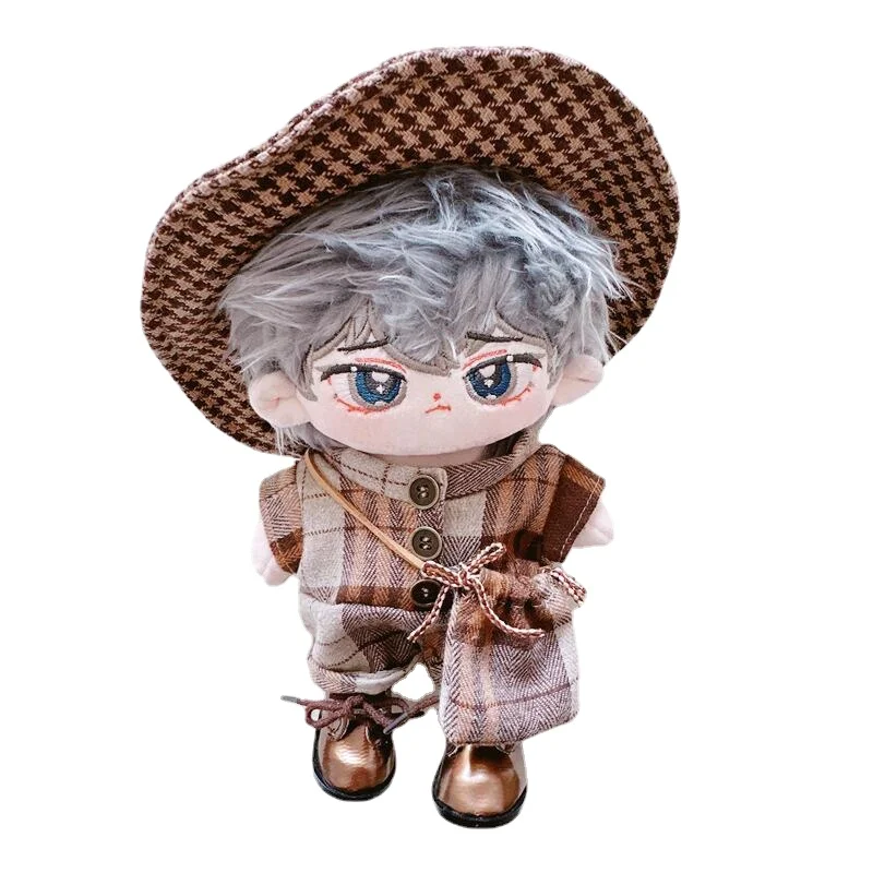 

20CMDoll Clothes Normal Body Fat Body Nude Doll Retro Style One-piece Doll Accessories Kpop EXO Idol Dolls DIY Gift Toys