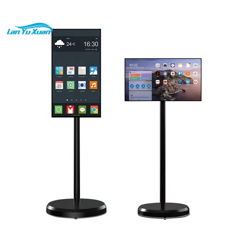 Standby Me Stand By Me Tv 21.5 27 32 Pollici Smart Screen Touch Screen Tv Portatile Mobile Ricaricabile Standbyme Lcd Smart Tv