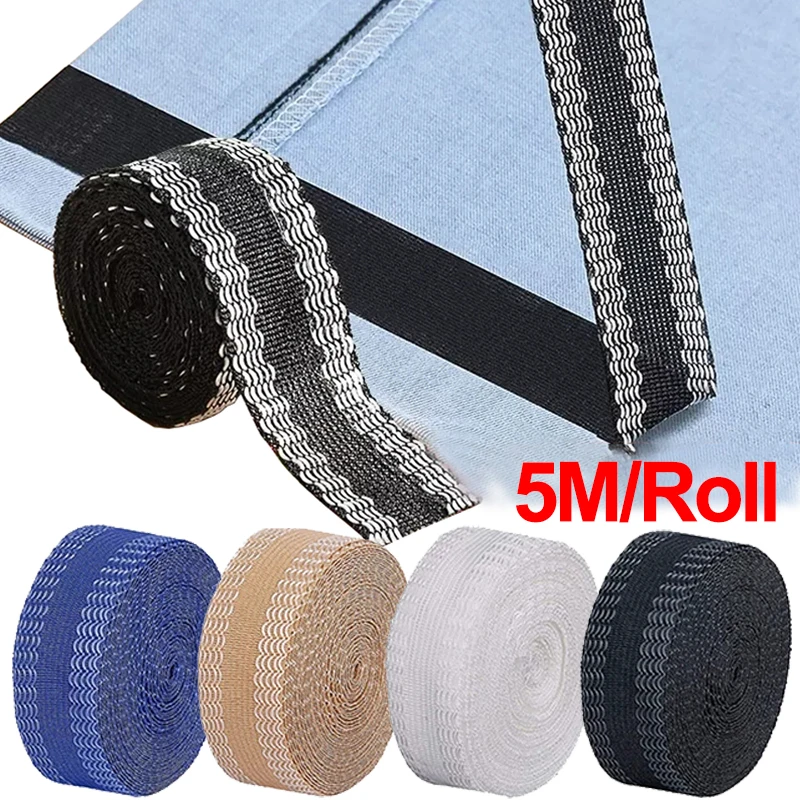 1/3/5M 2.5cm Iron on Hem Tape Fabric Fusing Hemming Tape Self-Adhesive Pant  Mouth Paste for Pant Fabric Fusing Ironing Tape - AliExpress