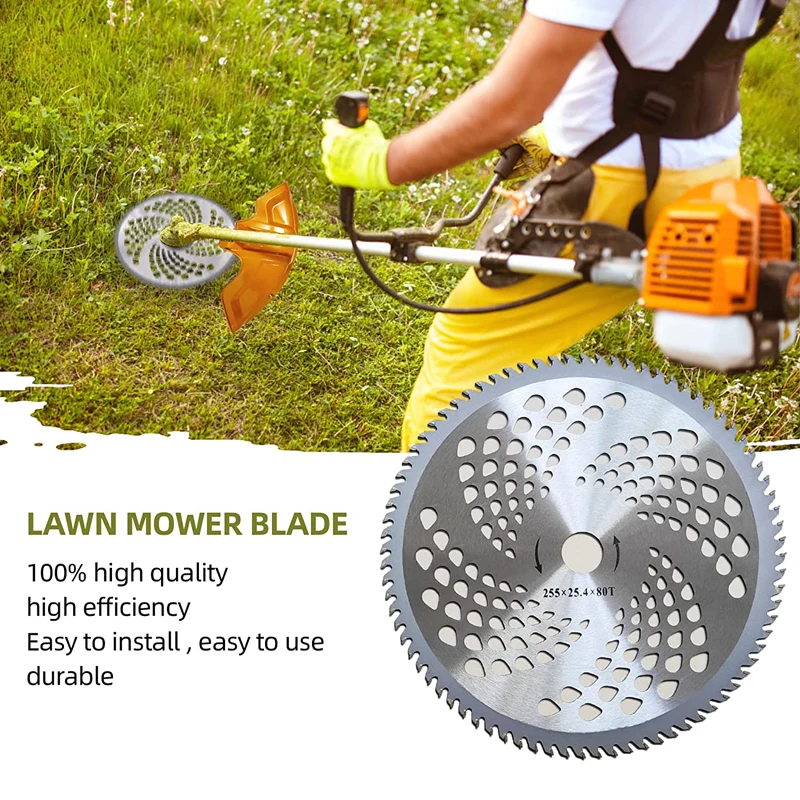 40T Carbide Tip Weed Eater Saw Blade Brush Cutter Saw Blade Grass