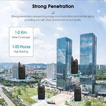 Retevis RT622 Walkie Talkie 6 Pcs Restaurant Professional Radios PMR Mini Walkie Talkie Kit Communication Radio Intercom Two-way 2