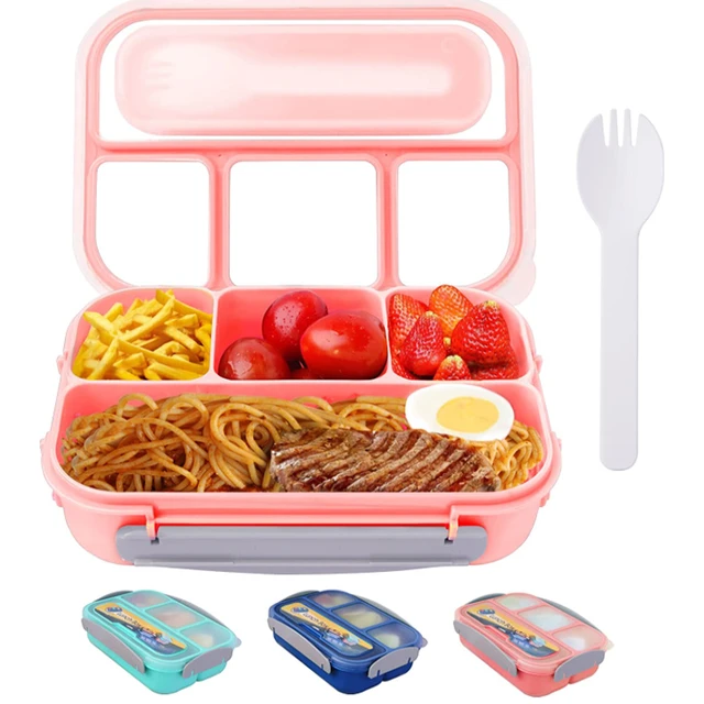 Fiambrera portátil de acero inoxidable 304, vajilla de salida para bebé,  niño, estudiante, Camping al aire libre, contenedor de comida, caja Bento -  AliExpress