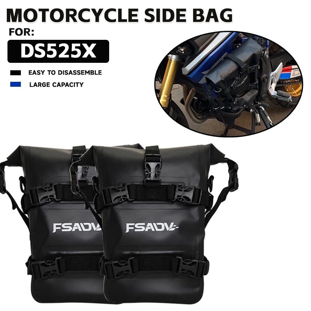 

For VOGE DS525X DS 525X 525 DSX 525DSX 2023 Waterproof Tool Placement Travel Bag Frame Crash Bars Bag Motorcycle Accessories