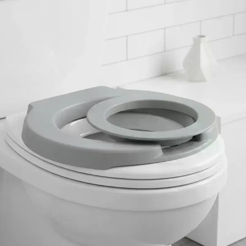 Sistema di Addestramento per Gatti al WC, Kit per Insegnare l'Uso del Lettiera, Sedile WC Riutilizzabile per Gatti, Strumento per l'Addestramento dei Gatti - immagine 3