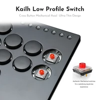 Haute42 Metal Joystick Hitbox Controller Arcade Fighting Stick For PC/Ps3/ Ps4 / Switch/Steam Mini Hitbox Leverless Controller - Image 4