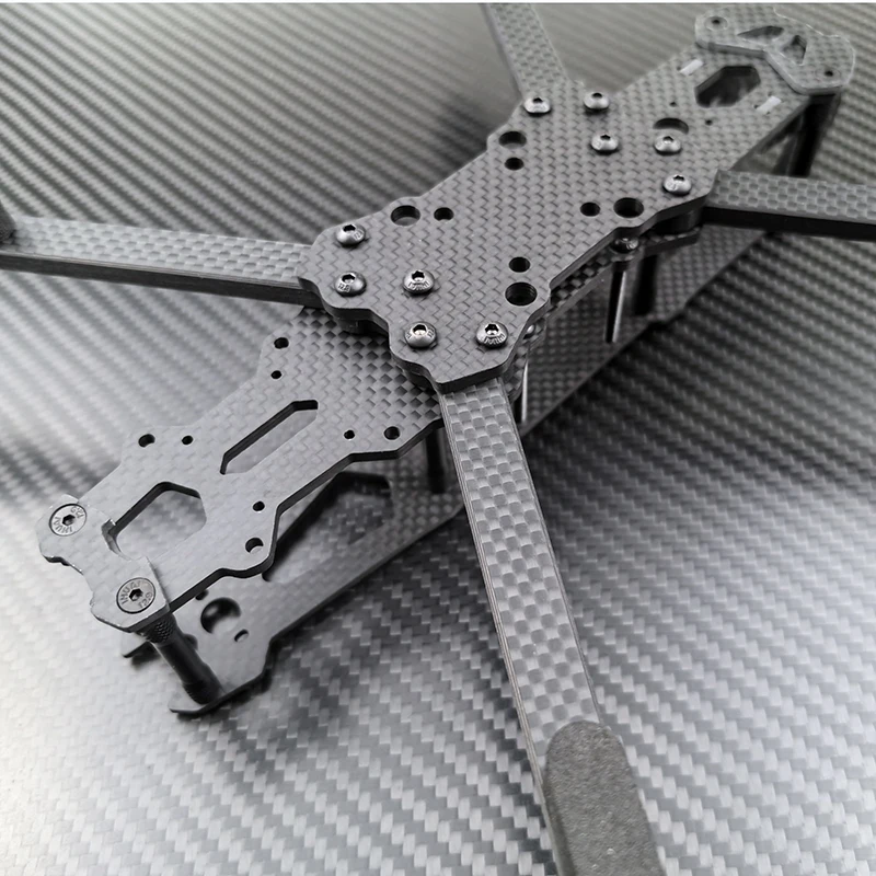 Mark 4 V2 Mark 4 7inch 295mm/8inch 367mm/9inch 387mm/10 inch 427mm 3K through rack HD drone FPV carbon fiber bracket