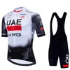 Cycling Jersey 2025 UAE Team Cycling Set Bike Shorts Men Ropa Ciclismo Riding Maillot Bicycle Clothing Uniform Cycling Clothing 1