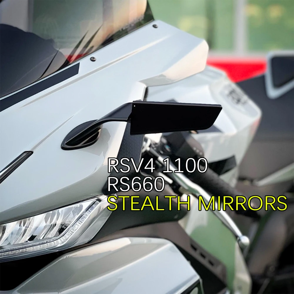 조절식 스텔스 미러 키트, Aprilia RS660 RSV4 1100 백미러, 스포츠 윙렛 미러