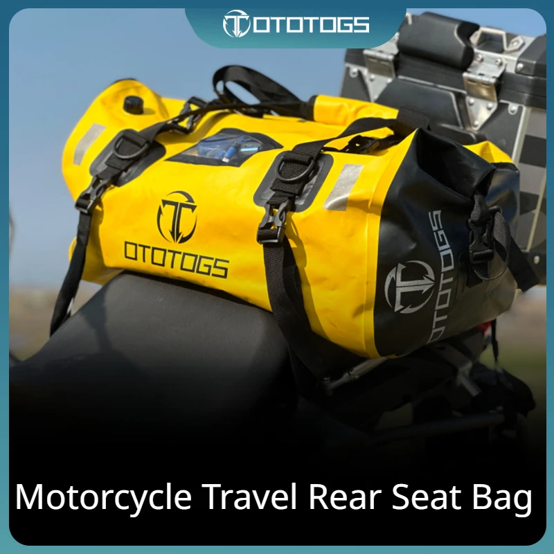 

For BMW R1200GS R1250GS ADV F750GS F850GS C400X XR F700GS F800GS Motorcycle Rear Seat Bag Large Capacity Tail Bag Waterproof Bag