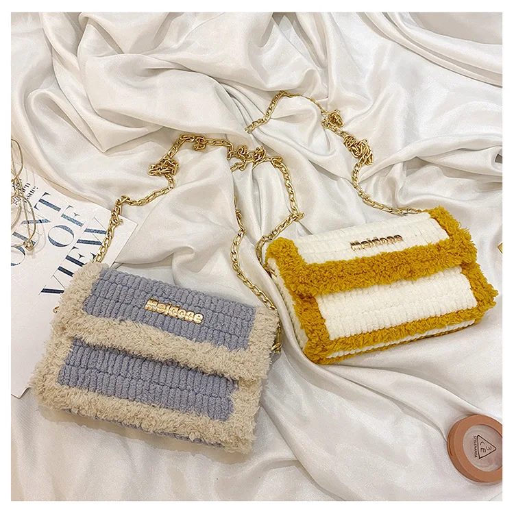 New Auxiliary Weaving Plastic Mesh Plastic Mesh Kit with Fawn Chain Buckle Plastic Sewing Needle DIY Bag Accessories