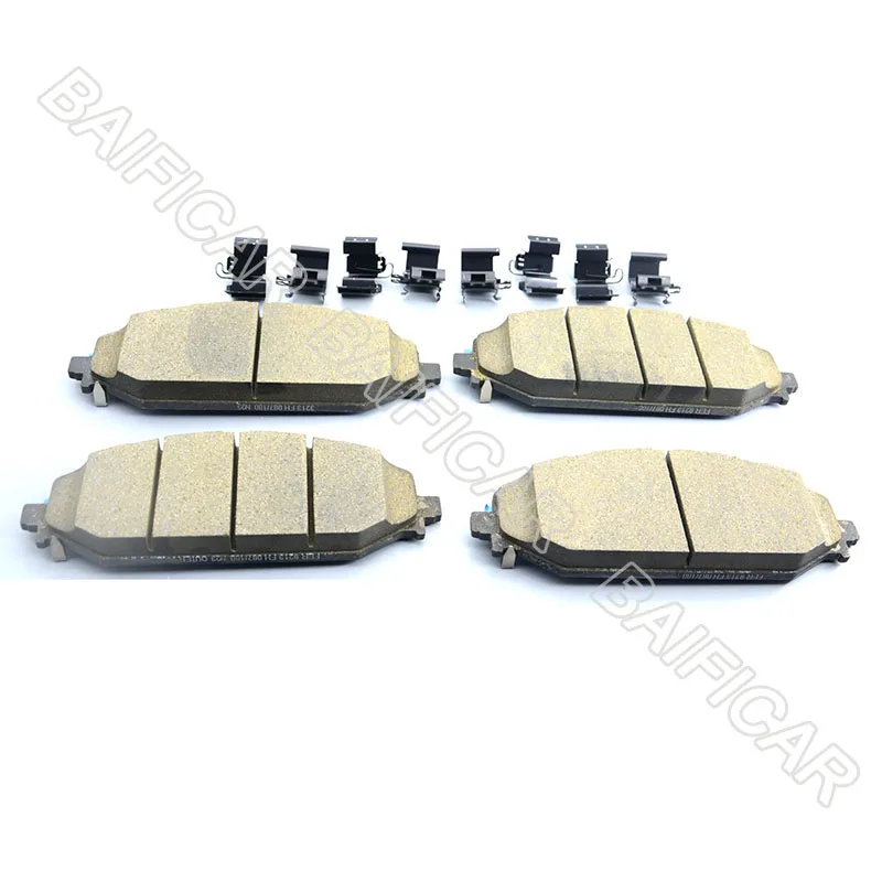 Baificar 브랜드의 새로운 전면 디스크 브레이크 패드 세트 68412557AE 2019-2024 Ram 1500용