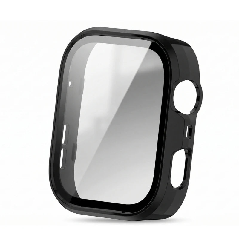 Tempered Glass Screen Protector and Hard PC Bumper Case