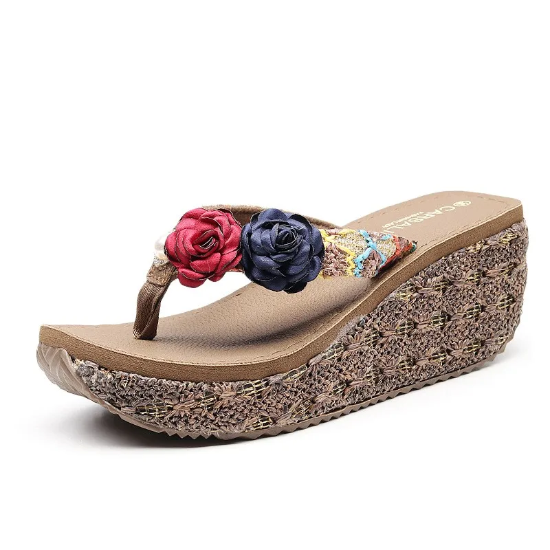 Carsalim Flipkart Wedge Heels Buy 2020 Flip-flops Female Summer